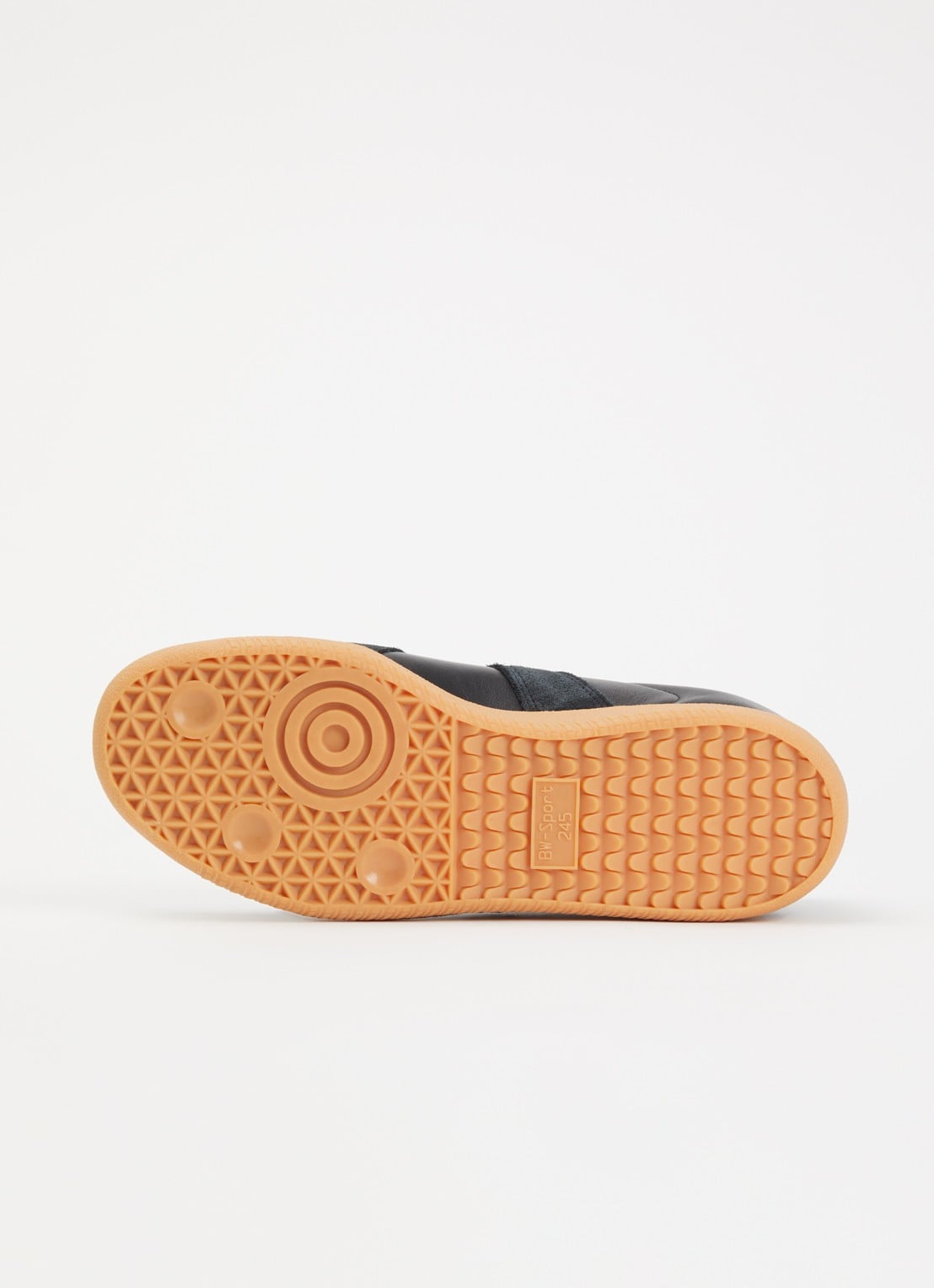 Adidas Army sneakers van leer met suède details - detail 5 zwart
