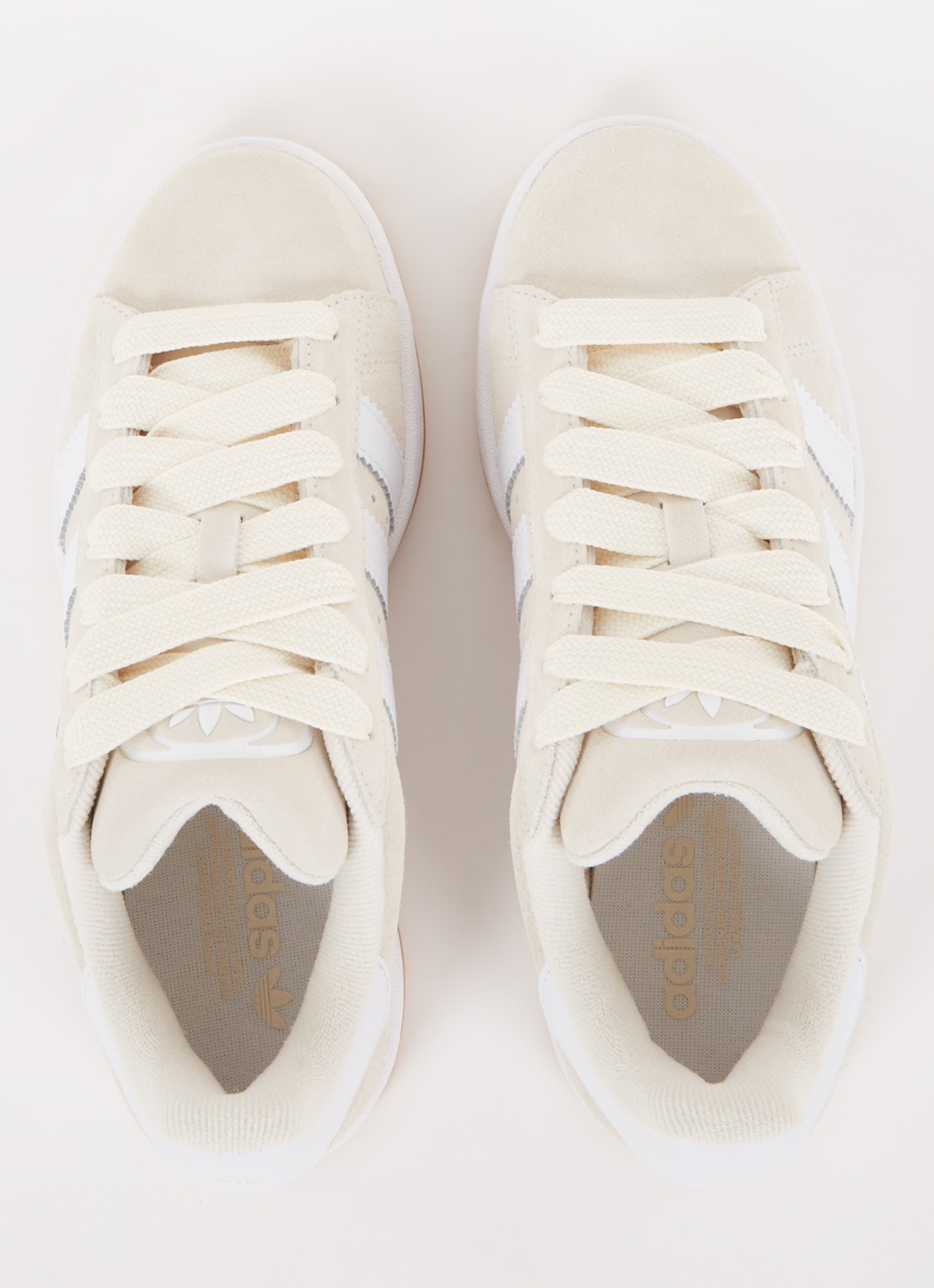 Adidas Campus 00S sneaker van suède  - detail 3 gebroken wit
