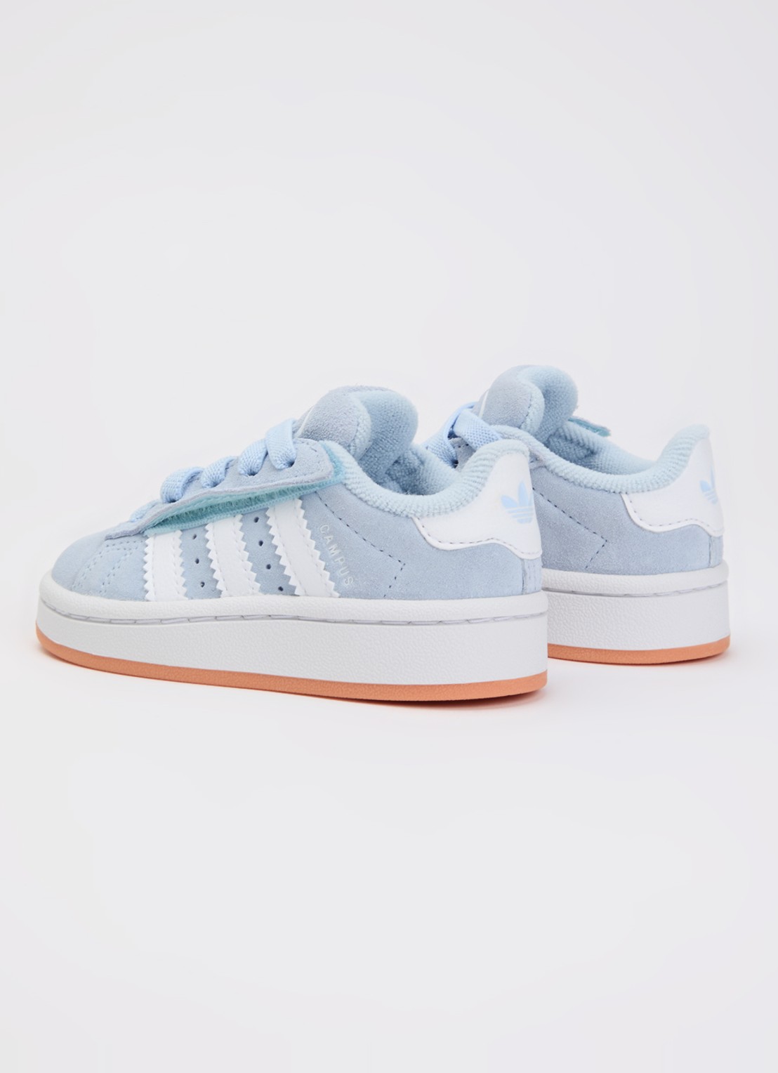 Adidas Campus 00s sneaker van suède - achterkant 4 lichtblauw
