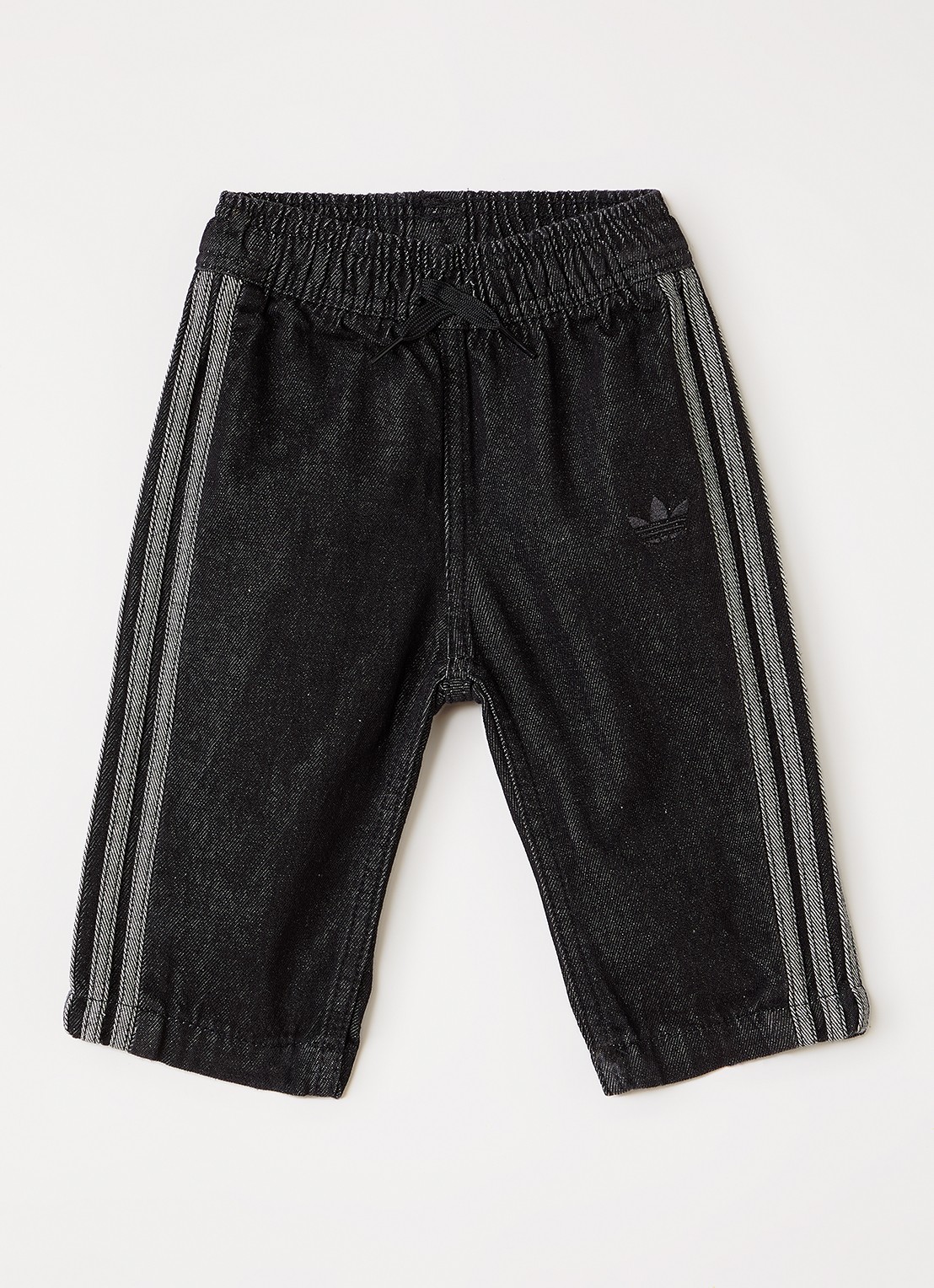 Adidas Firebird straight fit broek - voorkant zwart