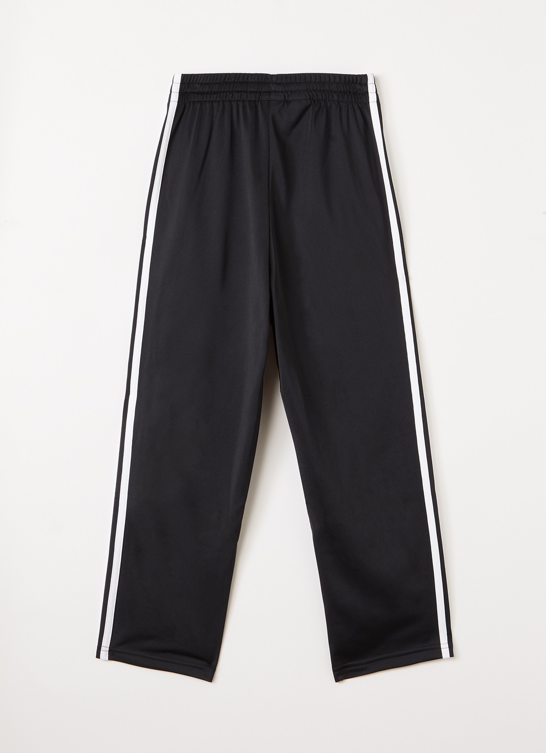 Adidas Firebird straight fit trackpants met logo - voorkant 2 zwart