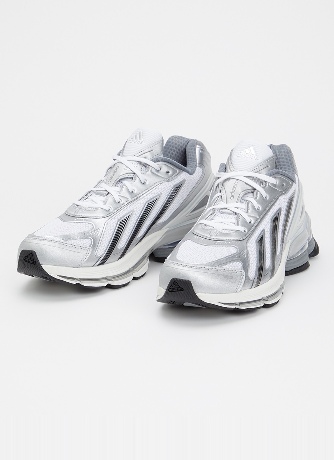 Adidas Formotion F50 sneaker van mesh met metallic details - detail zilver