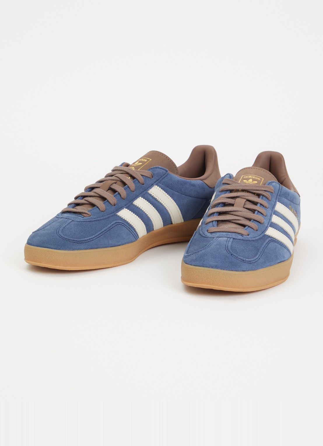 Adidas Gazelle Indoor sneaker van suéde met details van leer  - detail 2 blauw