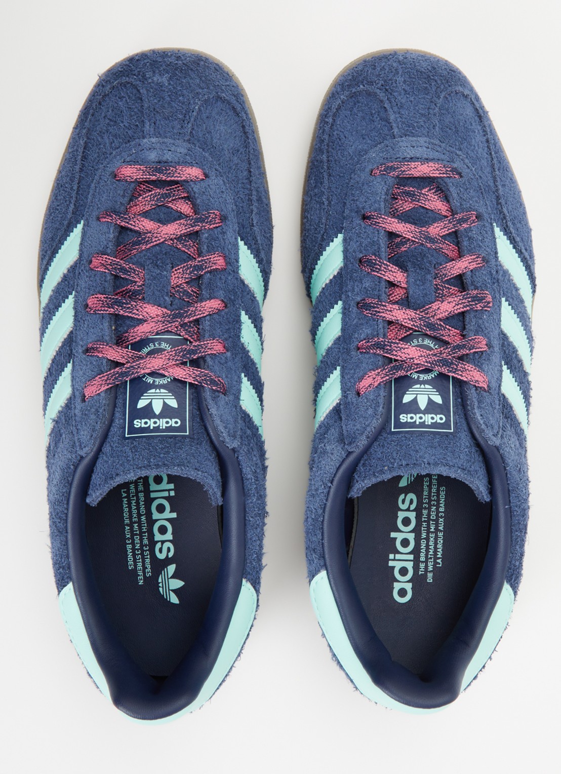 Adidas Gazelle Indoor sneaker van suède met logo - detail 2 indigo