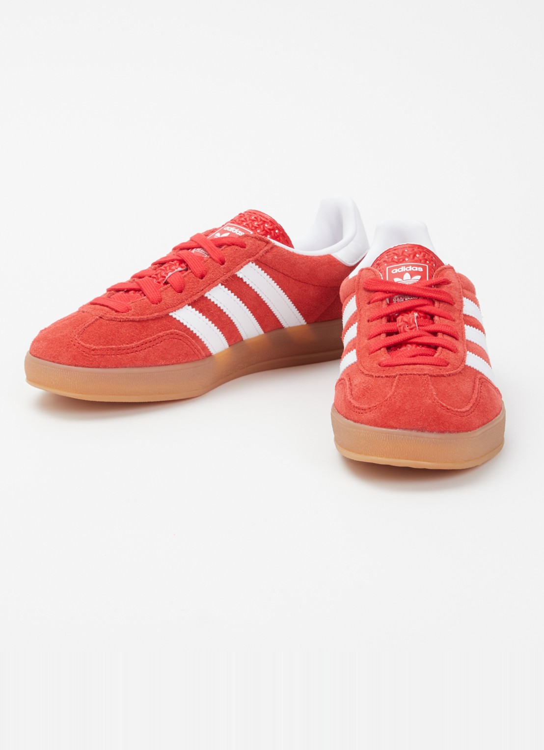 Adidas Gazelle Indoor sneaker van suède  - detail 2 rood