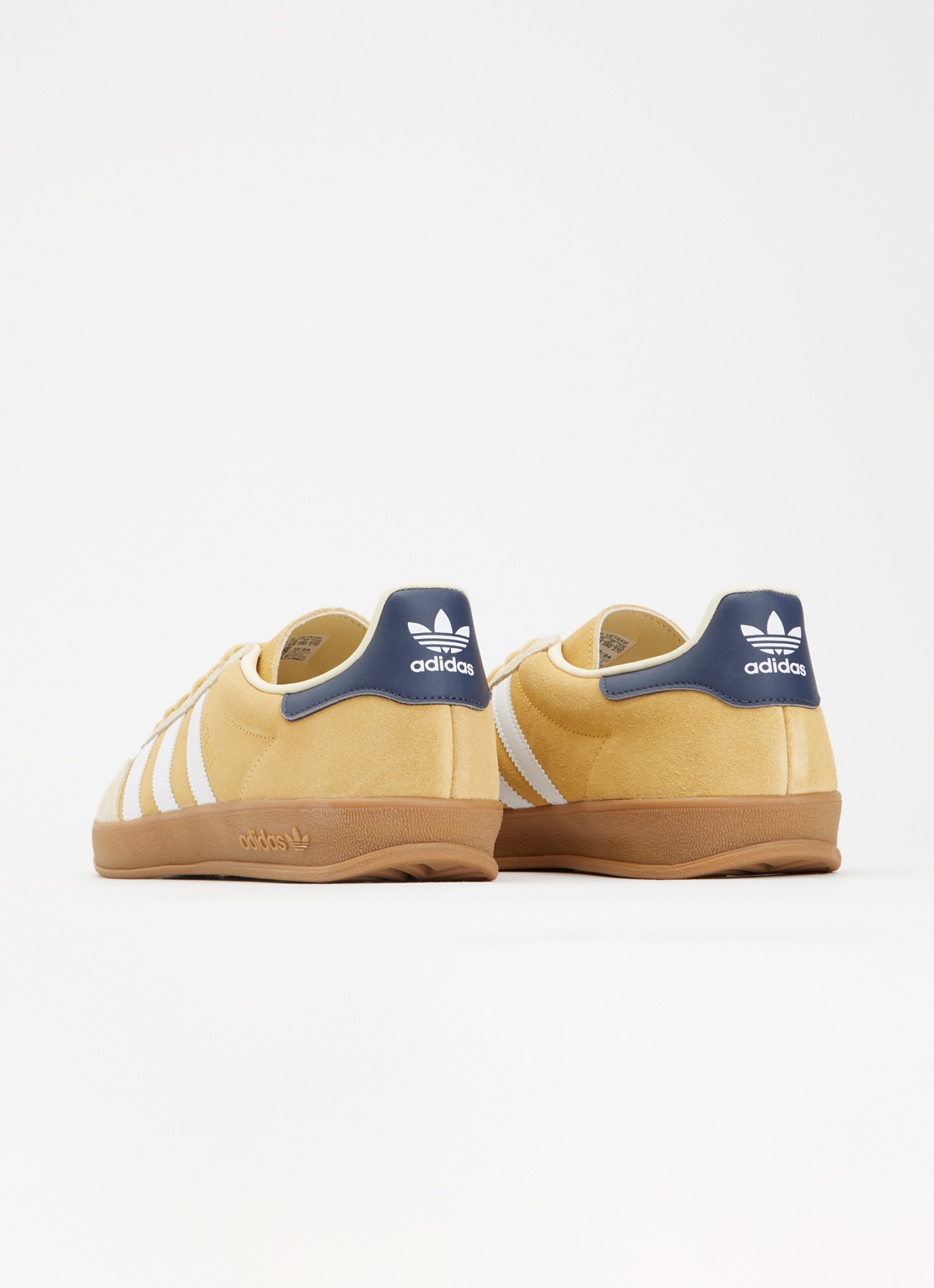 Adidas Gazelle Indoor sneaker van suède - achterkant 2 geel