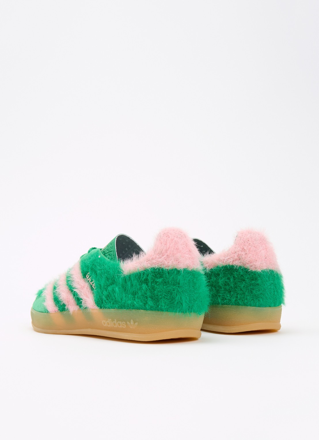 Adidas Gazelle sneaker met suède details - achterkant 5 groen