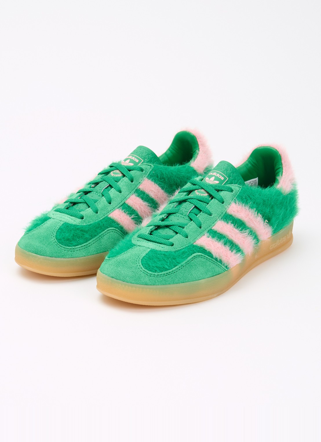 Adidas Gazelle sneaker met suède details - detail groen