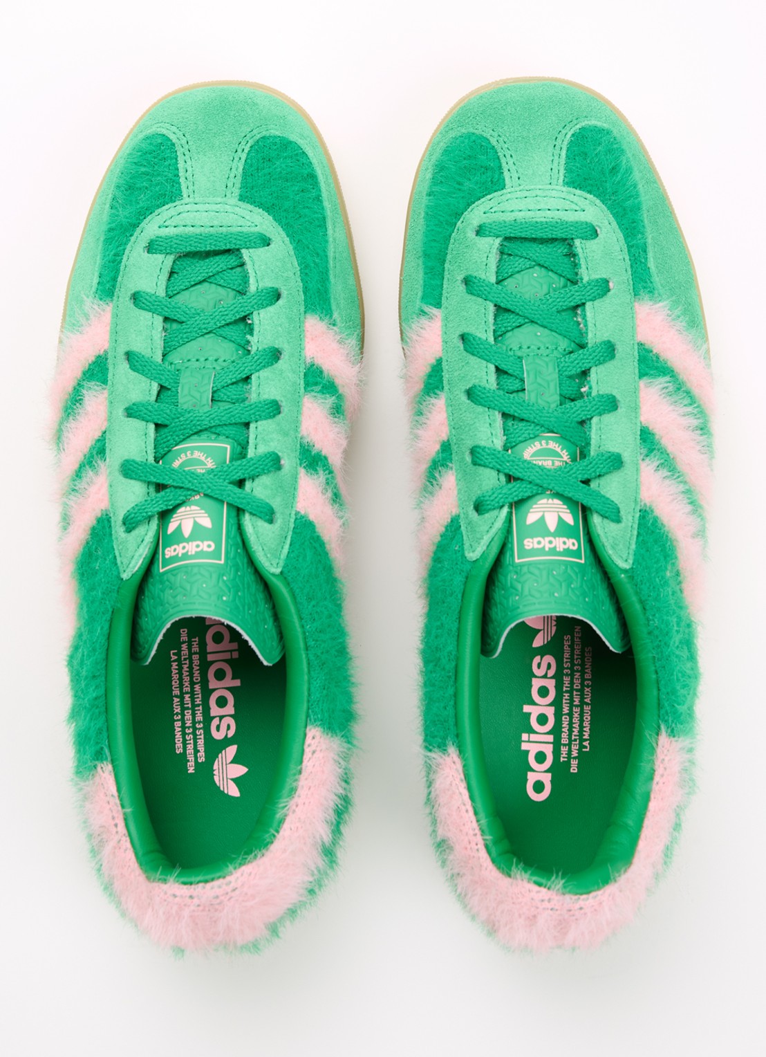 Adidas Gazelle sneaker met suède details - detail 2 groen