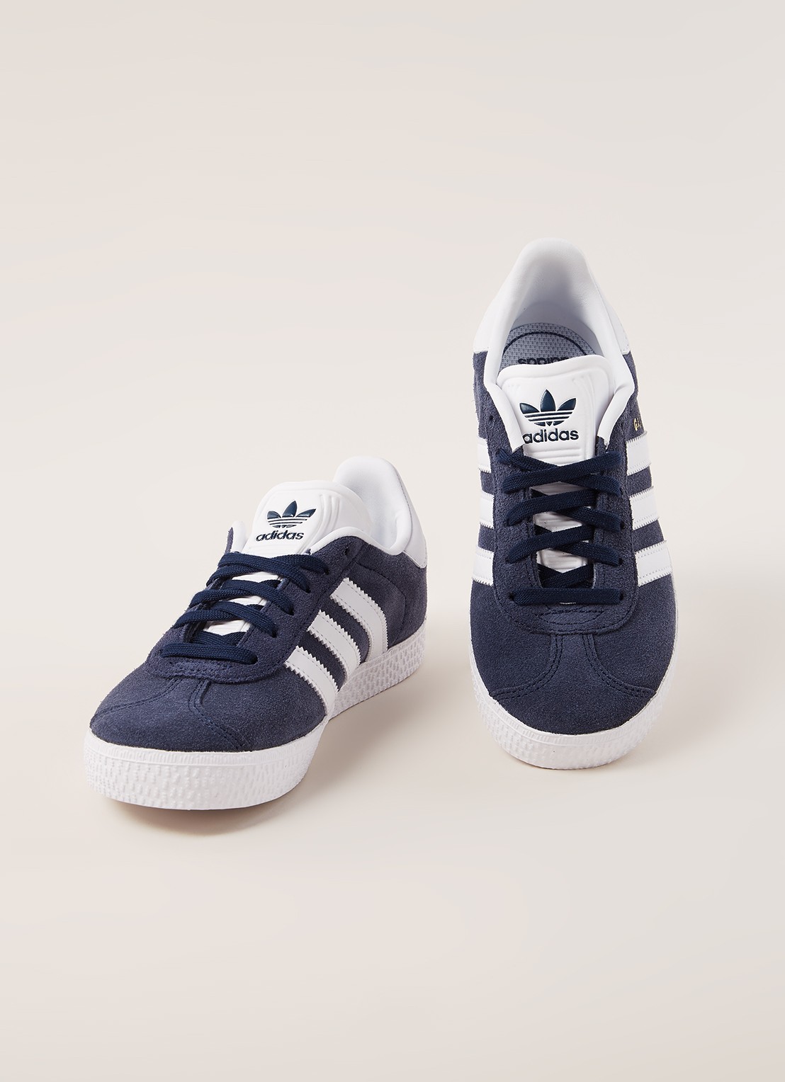 Adidas Gazelle sneaker van suède - detail 4 indigo