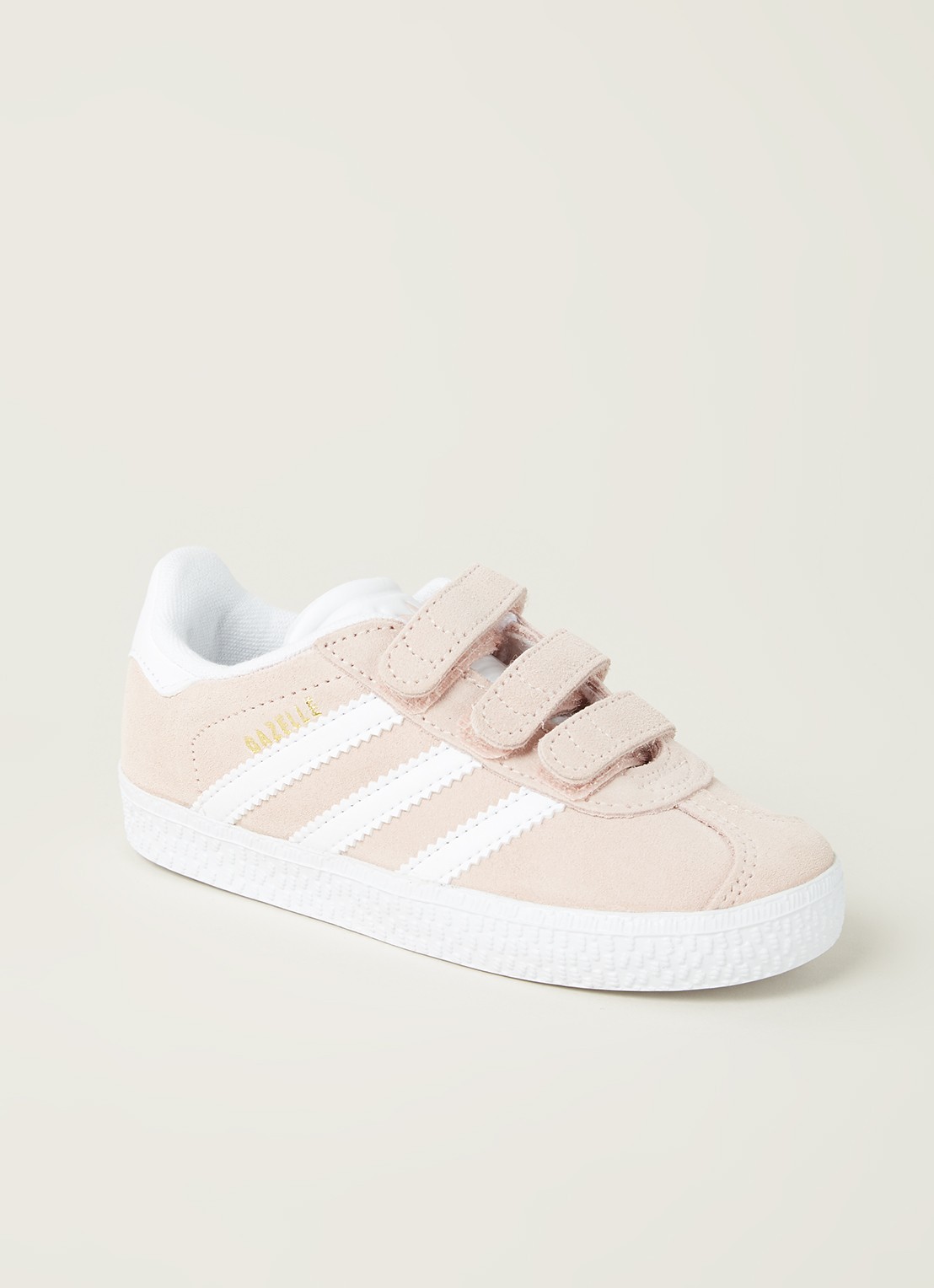 Adidas Gazelle sneaker van suède - voorkant 5 roze