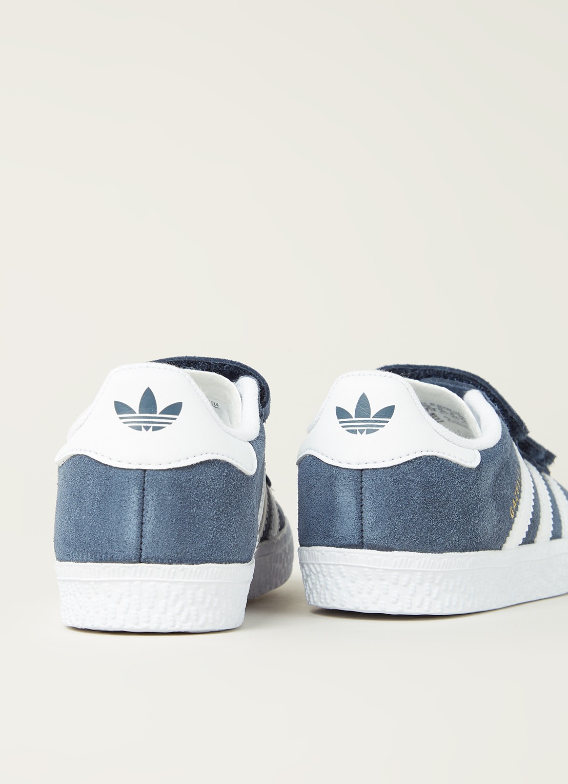 Adidas Gazelle sneaker van suède - detail 3 blauw
