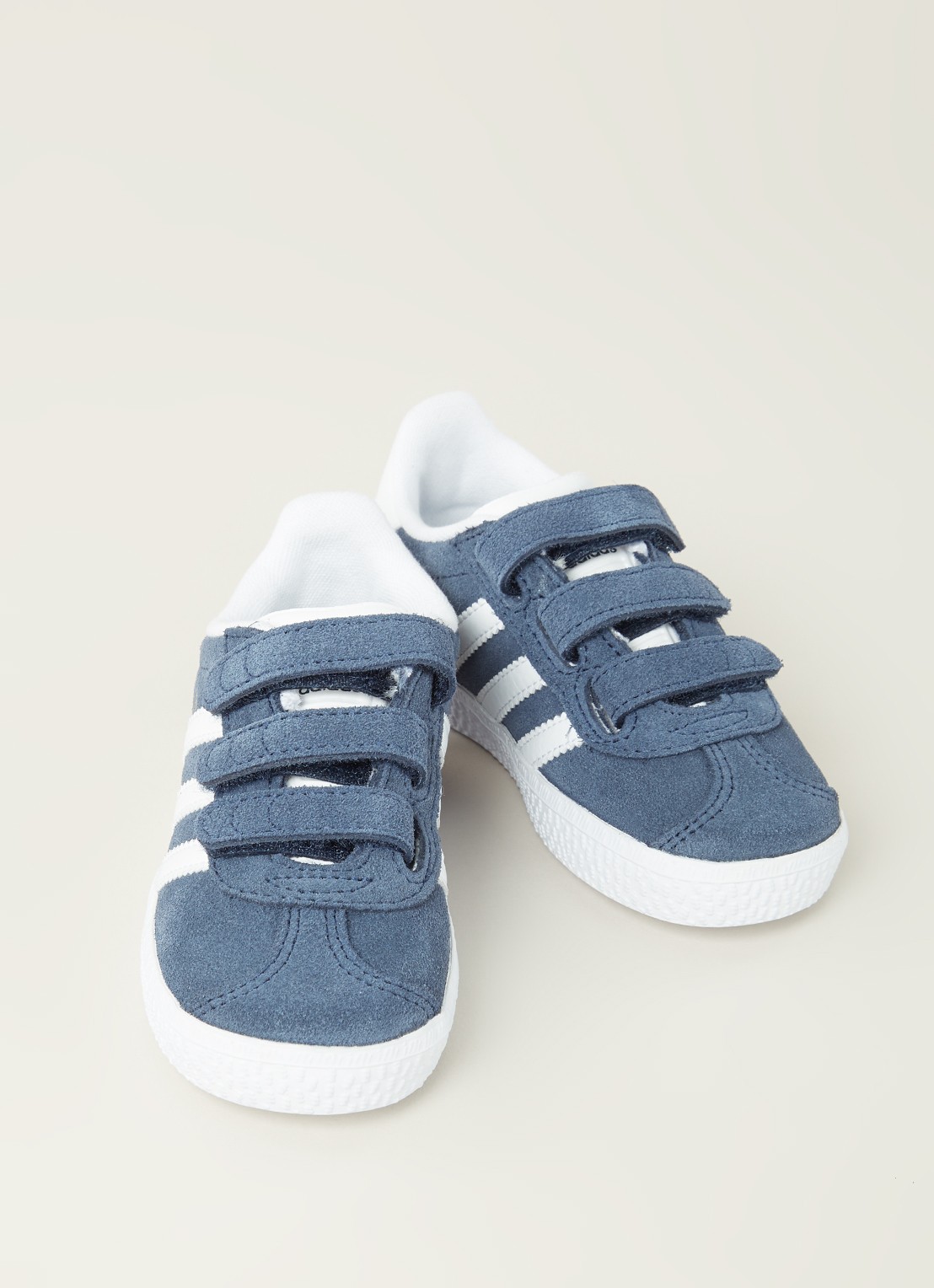 Adidas Gazelle sneaker van suède - detail 4 blauw