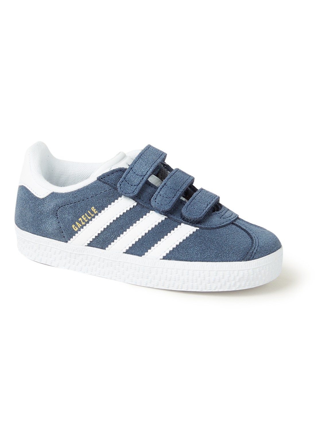 Adidas Gazelle sneaker van suède - voorkant blauw