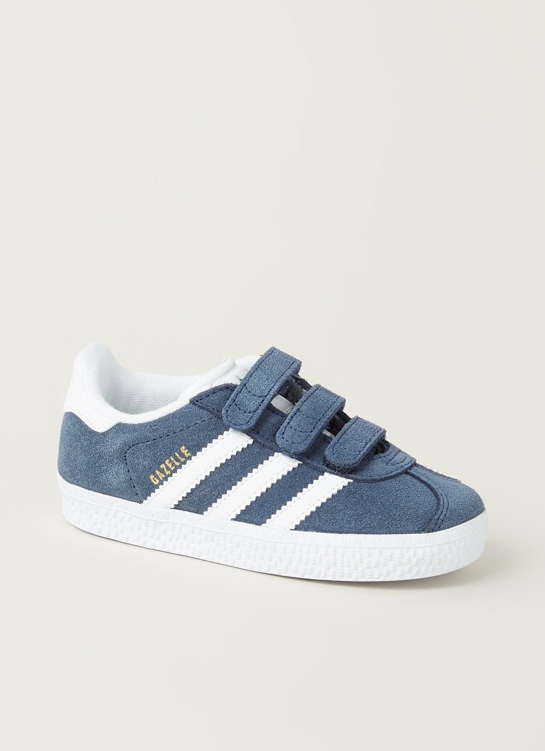 Adidas Gazelle sneaker van suède - voorkant 2 blauw