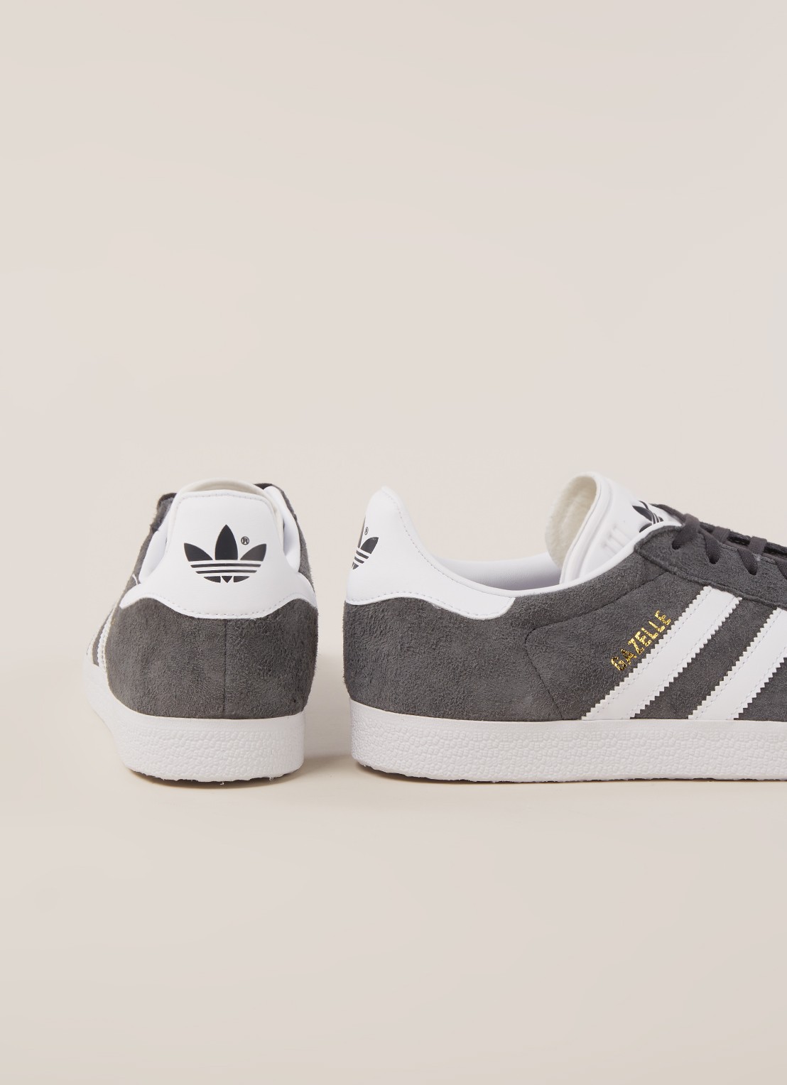Adidas Gazelle sneaker van suède - detail 3 grijs