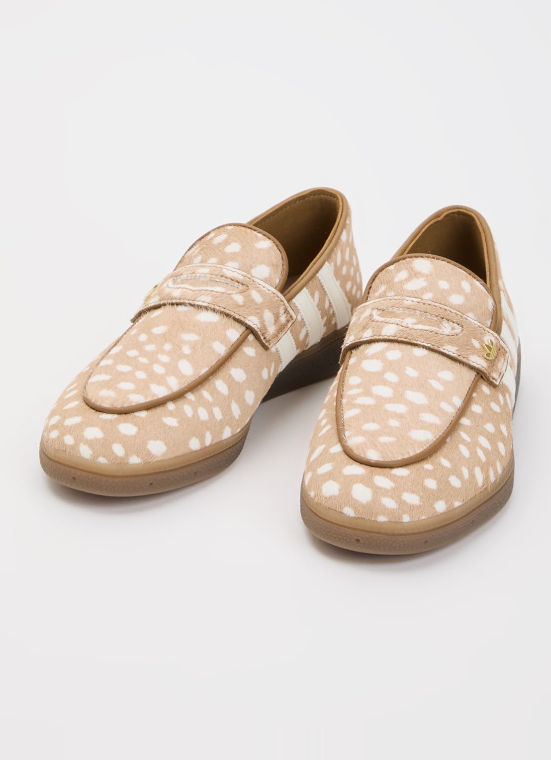 Adidas Handball Spezial loafer met dierenprint - detail 2 camel
