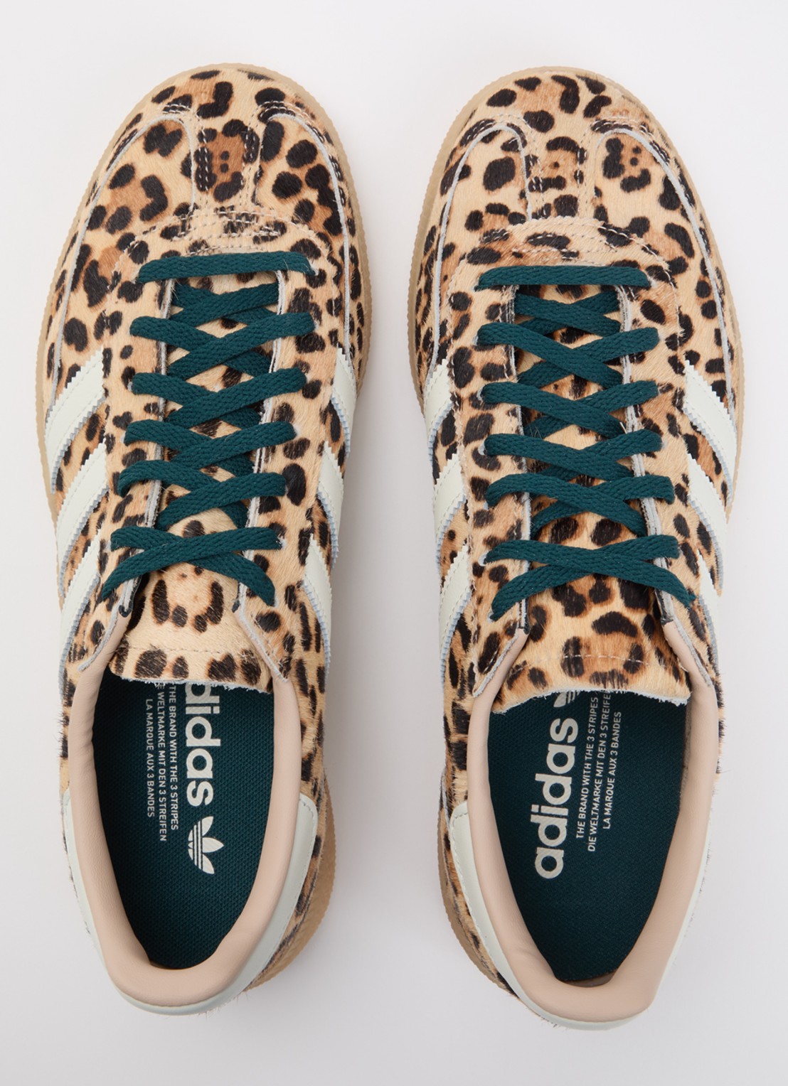 Adidas Handball Spezial sneaker met panterprint - detail 4 camel