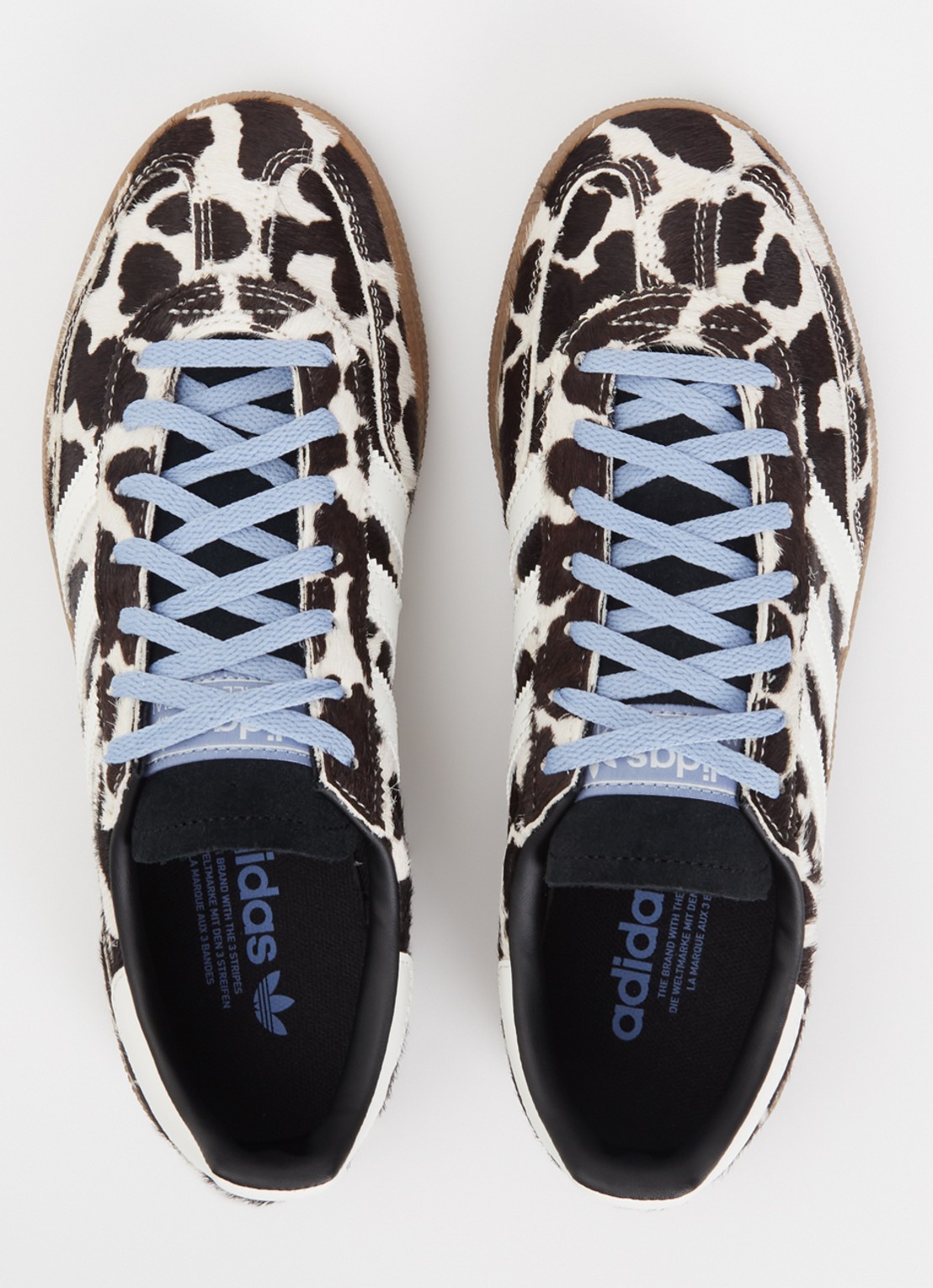 Adidas Handball Spezial sneaker met panterprint - detail 4 donkerbruin