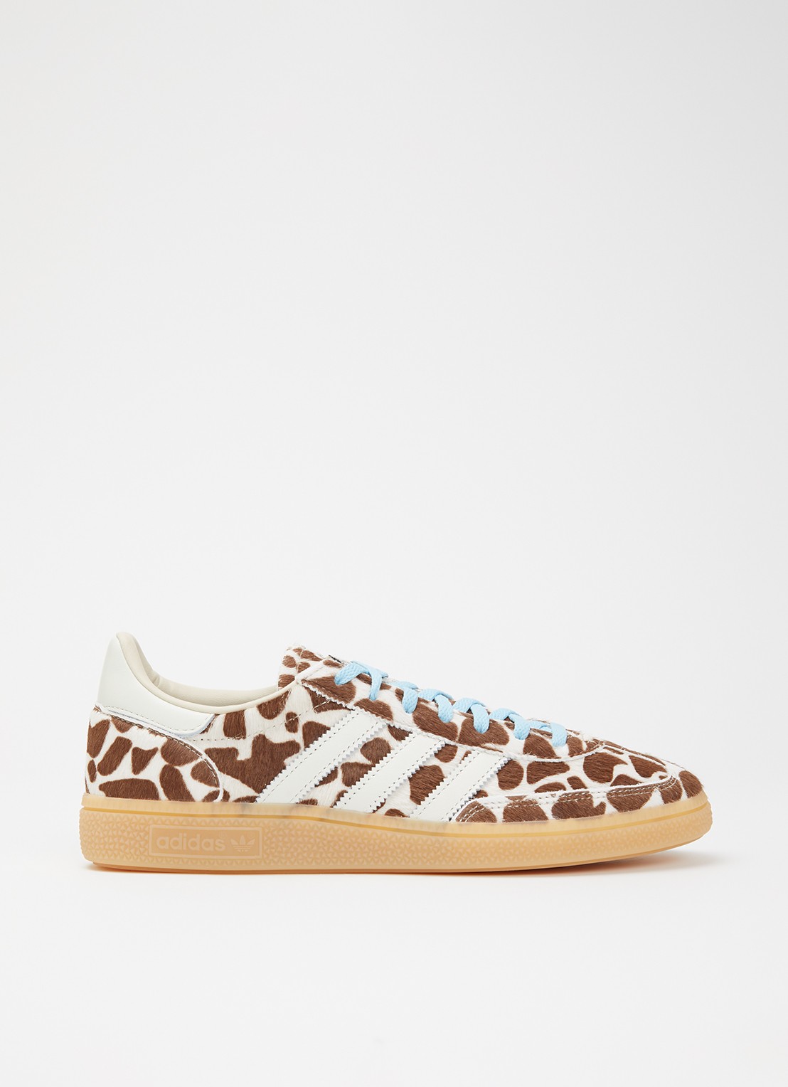 Adidas Handball Spezial sneaker met print - voorkant 5 ivoor