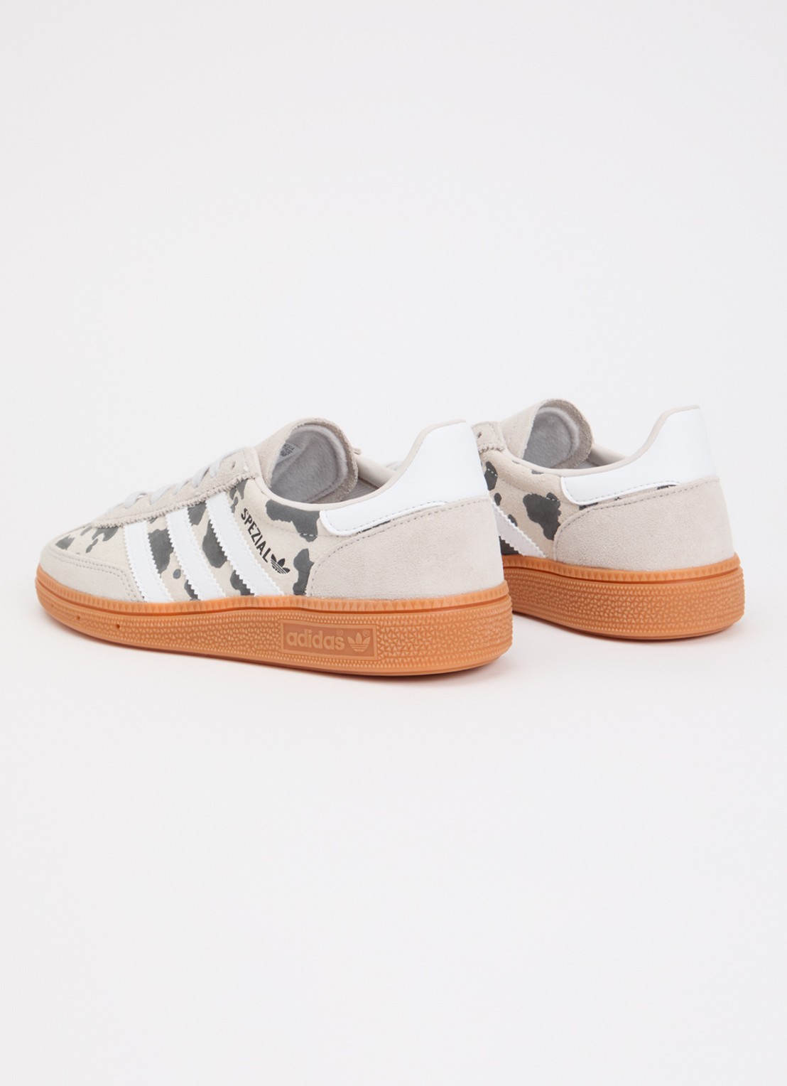 Adidas Handball Spezial sneaker met print - achterkant 4 grijs