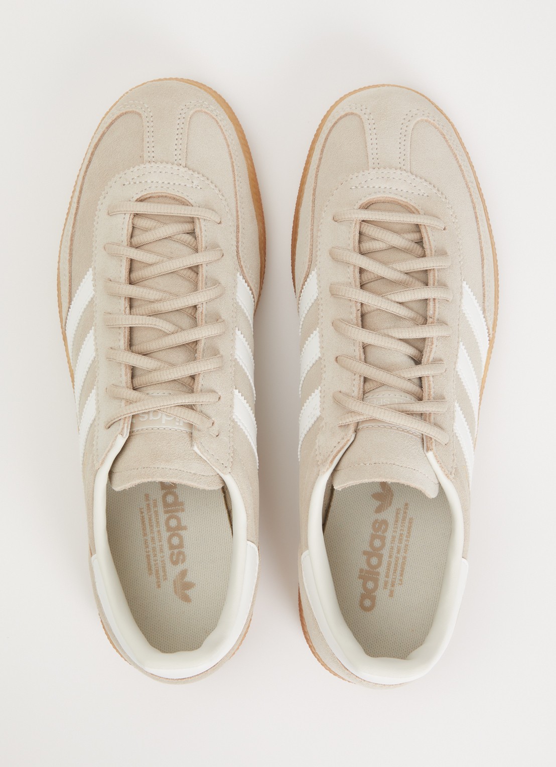 Adidas Handball Spezial sneaker van suède met leren details  - detail 3 beige