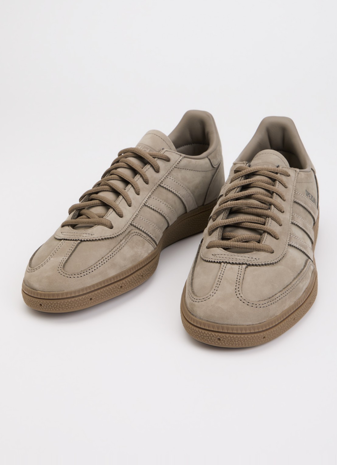 Adidas Handball Spezial sneaker van suède met leren details  - detail 3 bruin