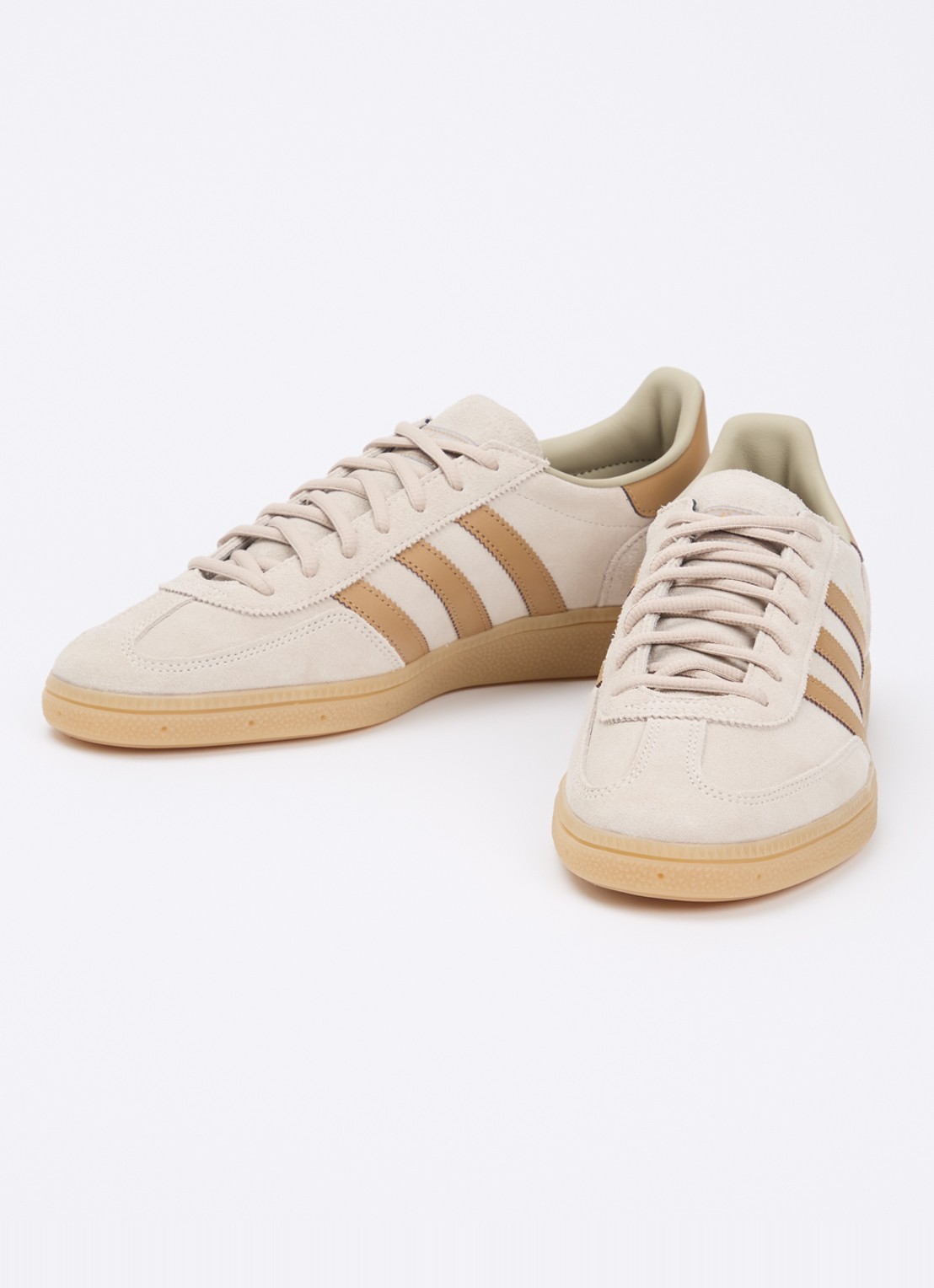 Adidas Handball Spezial sneaker van suède met leren details - detail 3 beige