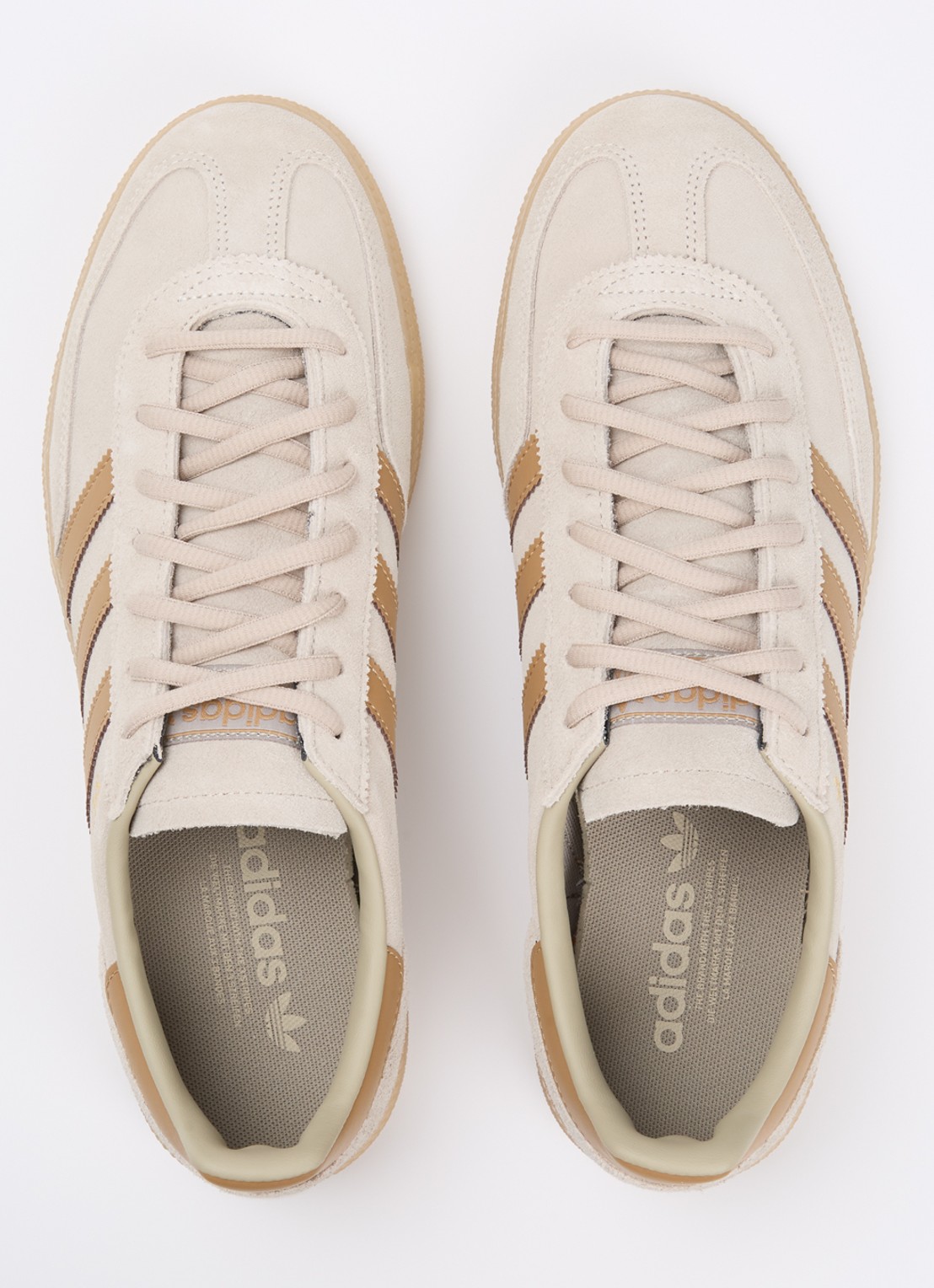 Adidas Handball Spezial sneaker van suède met leren details - detail 4 beige