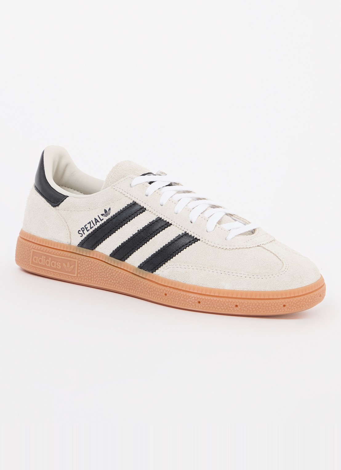 Adidas Handball Spezial sneaker van suède - voorkant 2 zwart