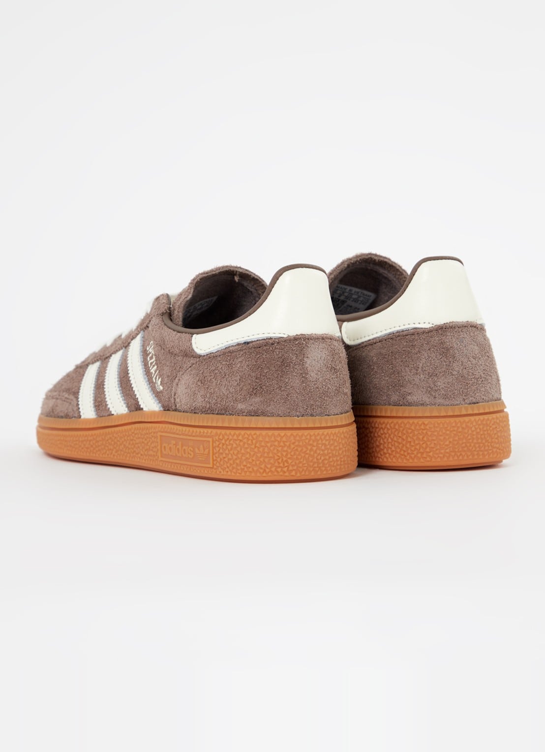 Adidas Handball Spezial sneaker van suède - achterkant taupe