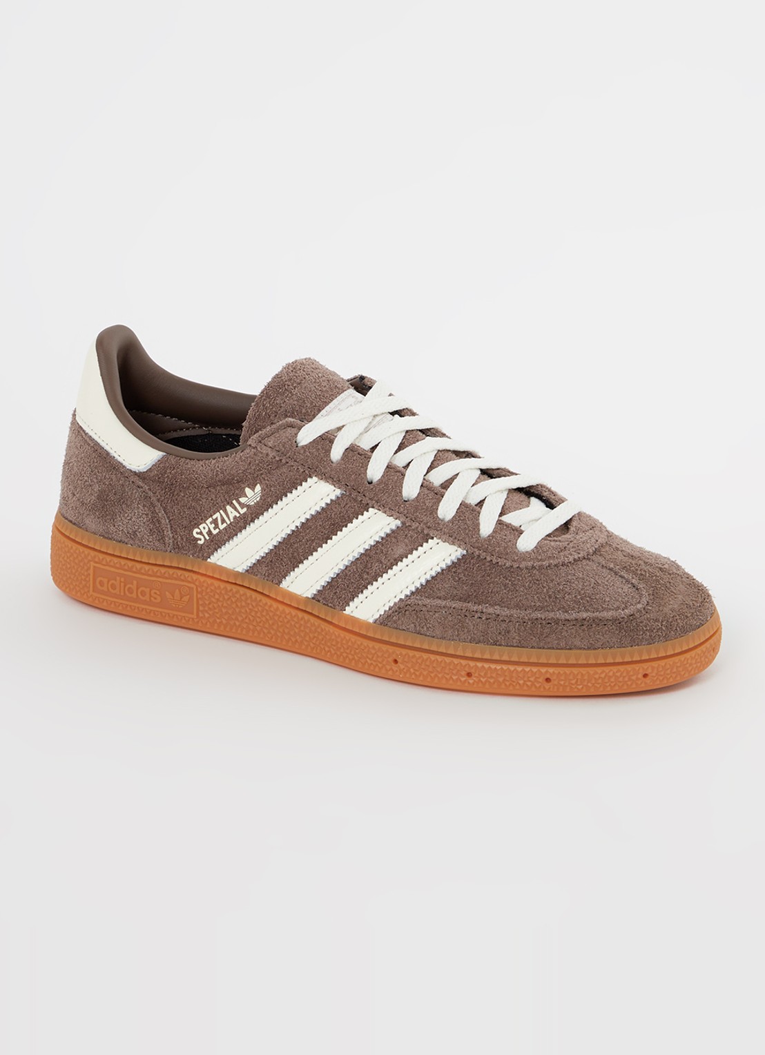 Adidas Handball Spezial sneaker van suède - voorkant 2 taupe