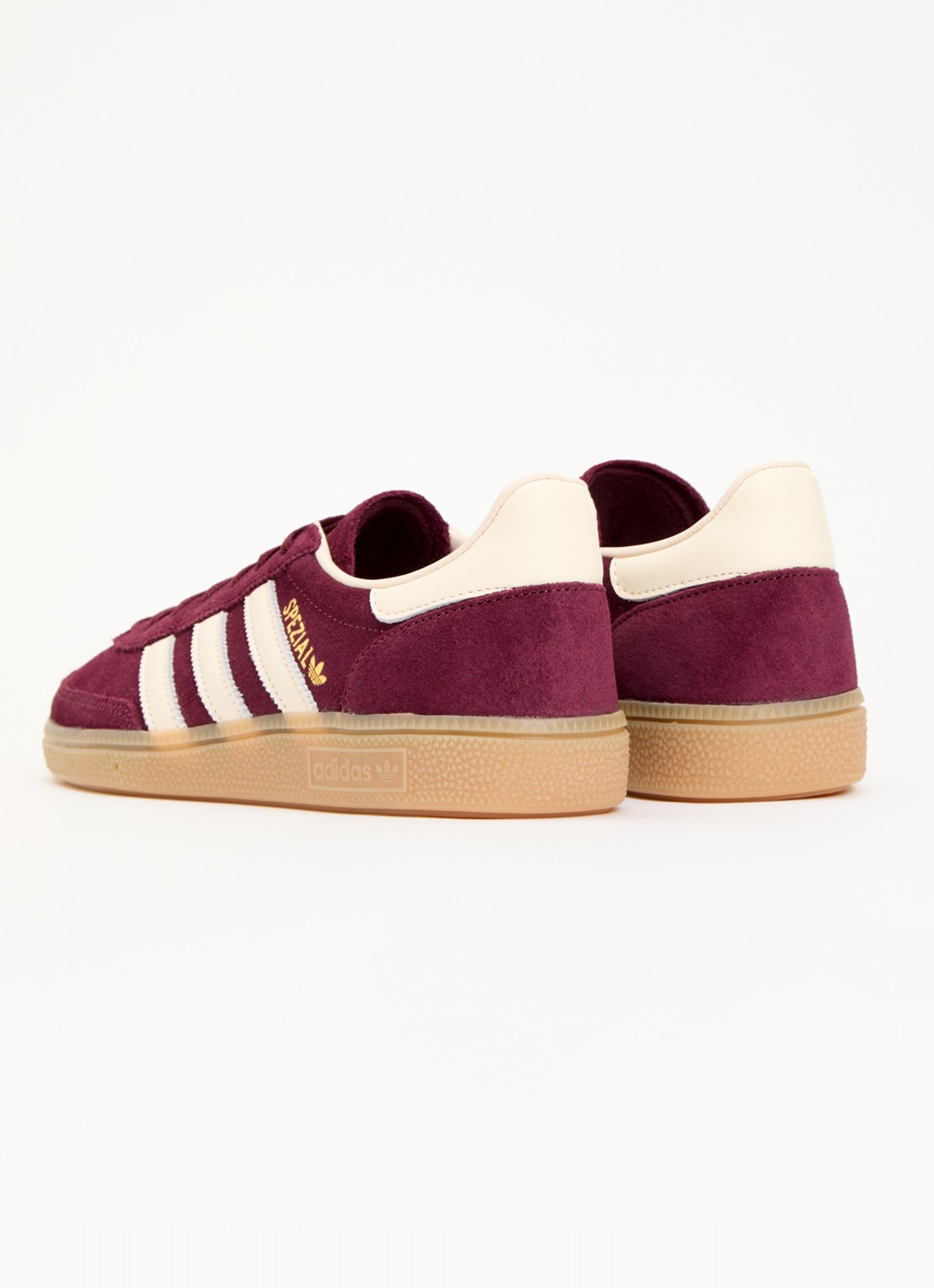 Adidas Handball Spezial sneaker van suède - achterkant 2 bordeauxrood