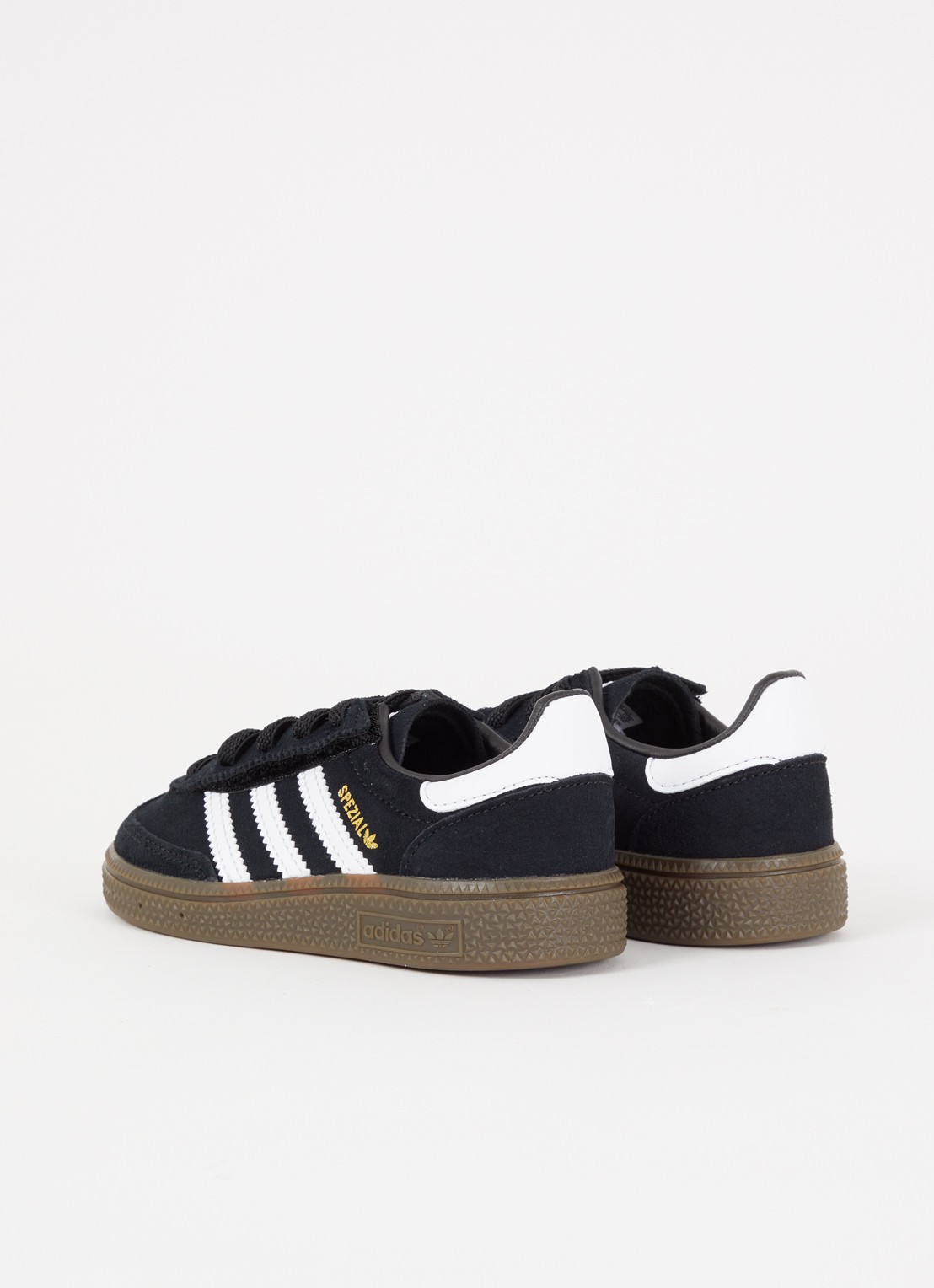 Adidas Handball Spezial sneaker van suède - achterkant 3 zwart
