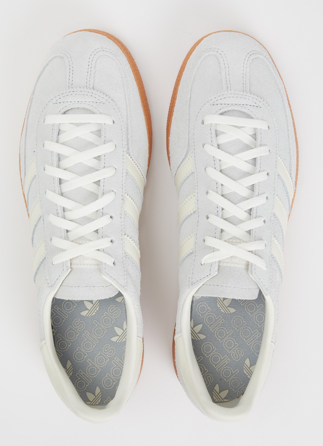 Adidas Handball Spezial sneaker van suède - detail 2 lichtblauw