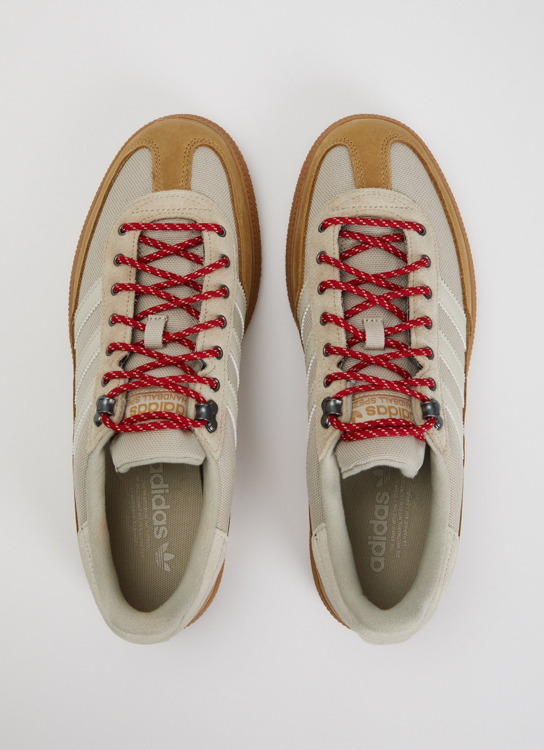 Adidas Handball Spezial WTR sneaker met details van suède - detail 3 beige