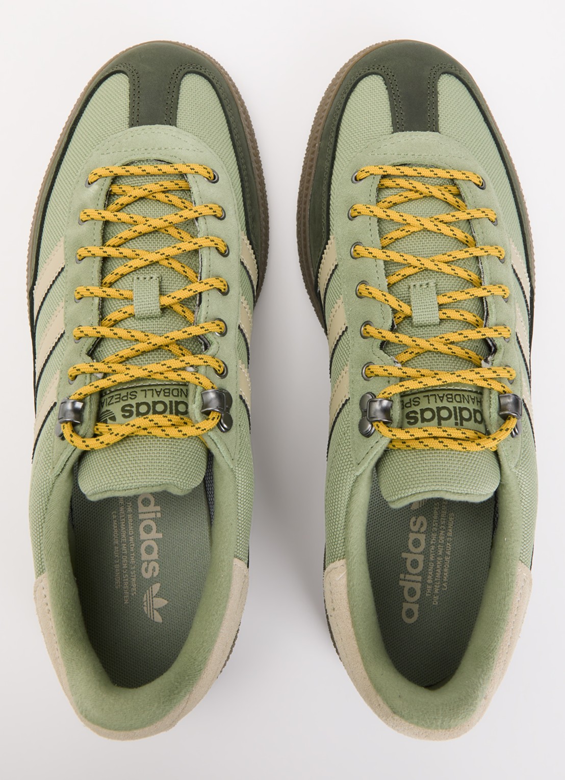 Adidas Handball Spezial WTR sneaker met details van suède - detail 2 groen