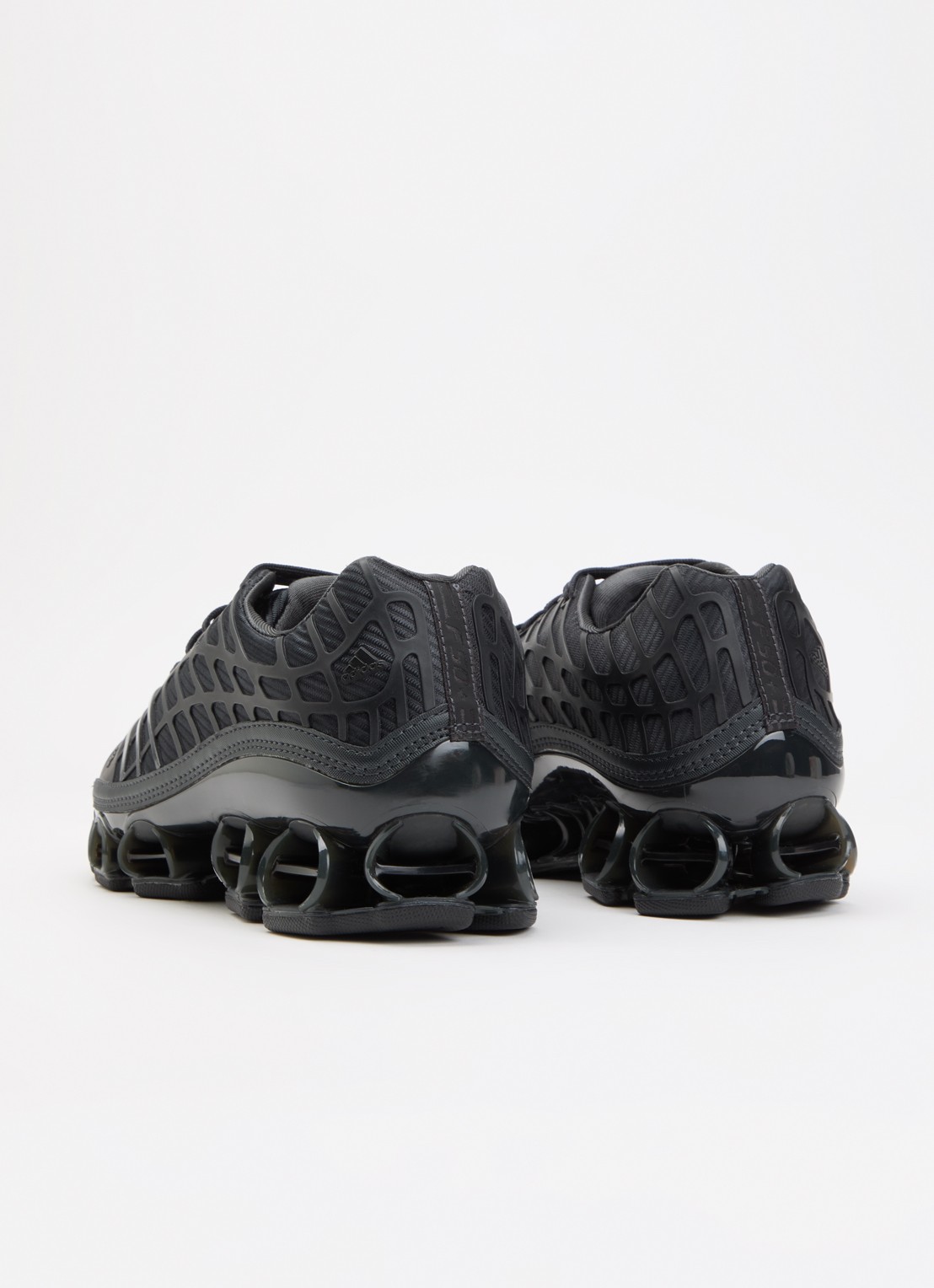 Adidas Megaride F50 sneaker met logo  - achterkant 2 zwart