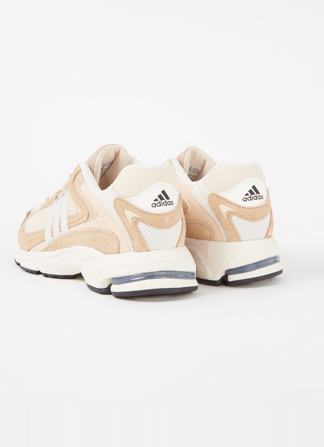 Adidas Response CL sneaker met suède details - detail 2 zand