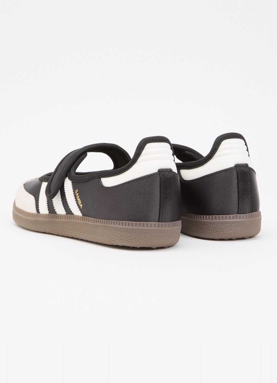 Adidas Samba Jane ballerina met details van suède - achterkant 2 zwart