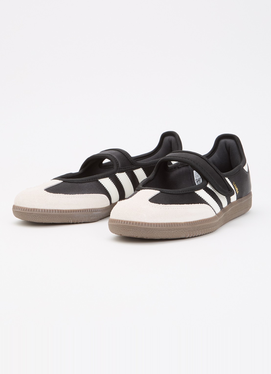 Adidas Samba Jane ballerina met details van suède - detail 3 zwart