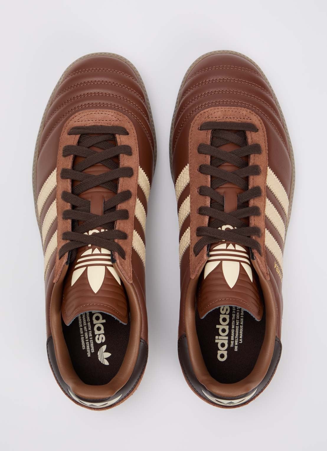 Adidas Samba JP sneaker van leer - detail 4 bruin