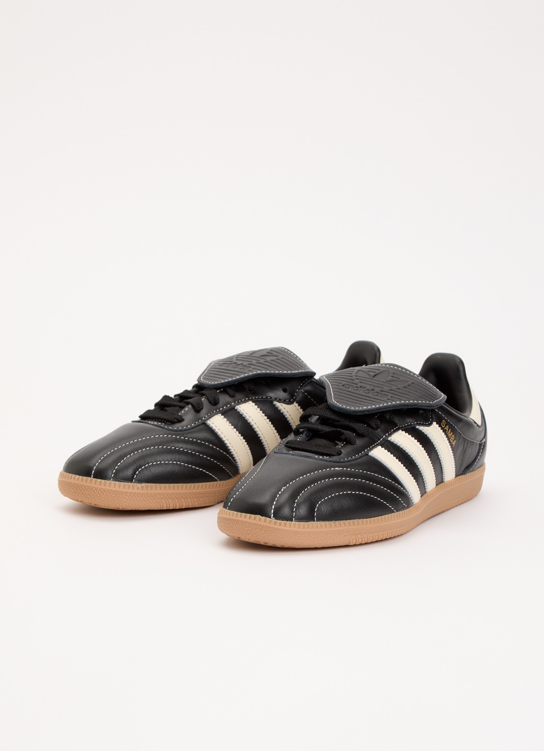 Adidas Samba LT sneakers van leer - detail zwart