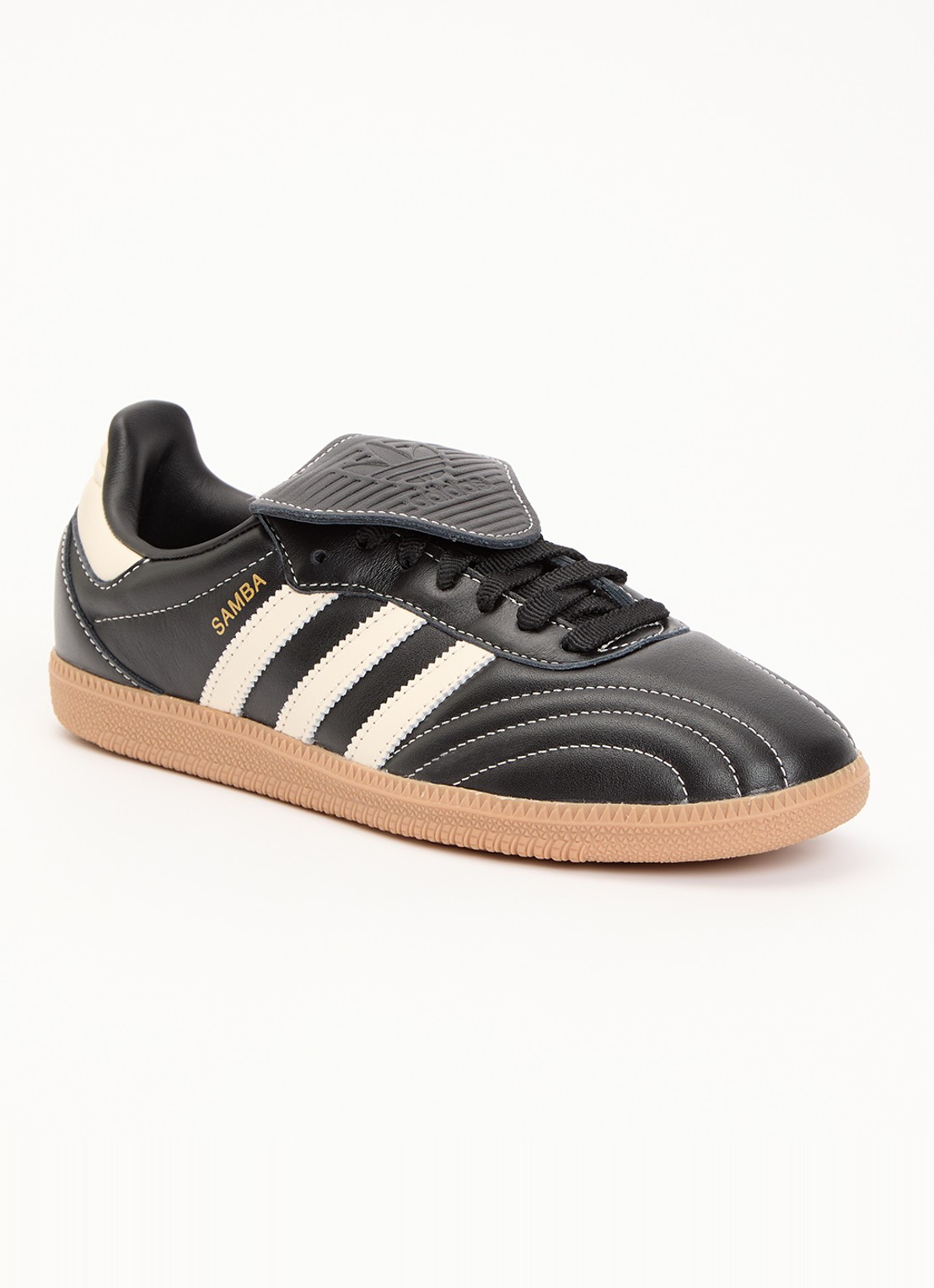 Adidas Samba LT sneakers van leer - voorkant 4 zwart