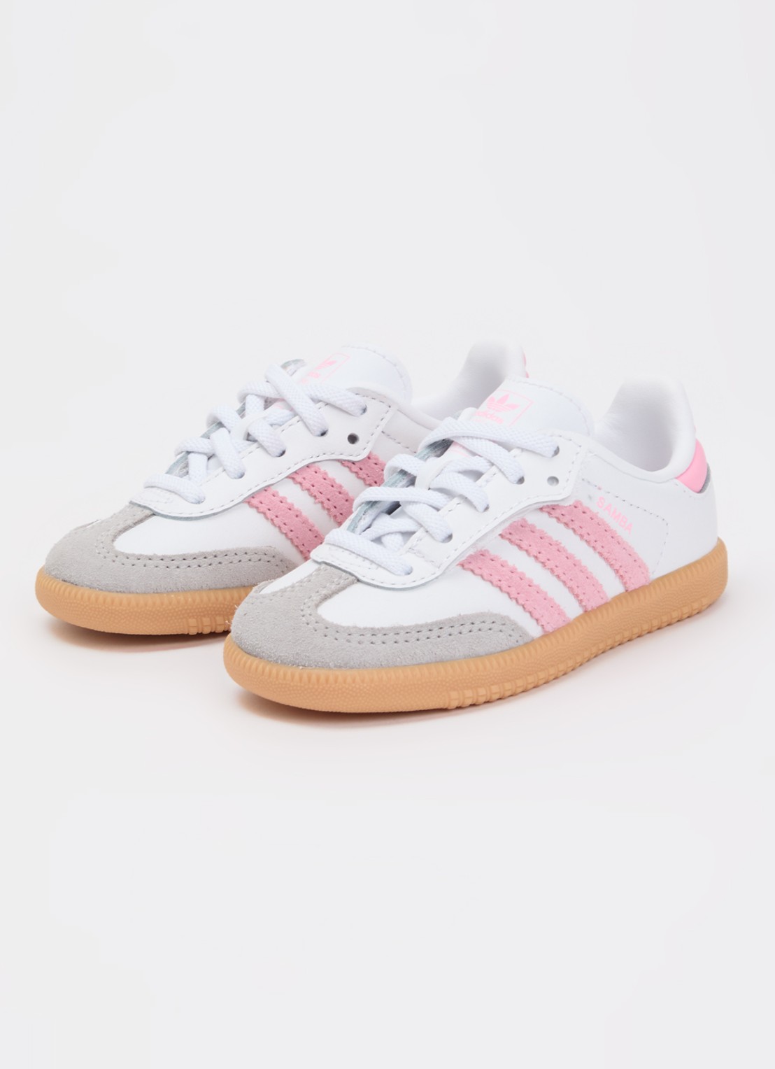 Adidas Samba OG sneaker met logo - voorkant 3 wit