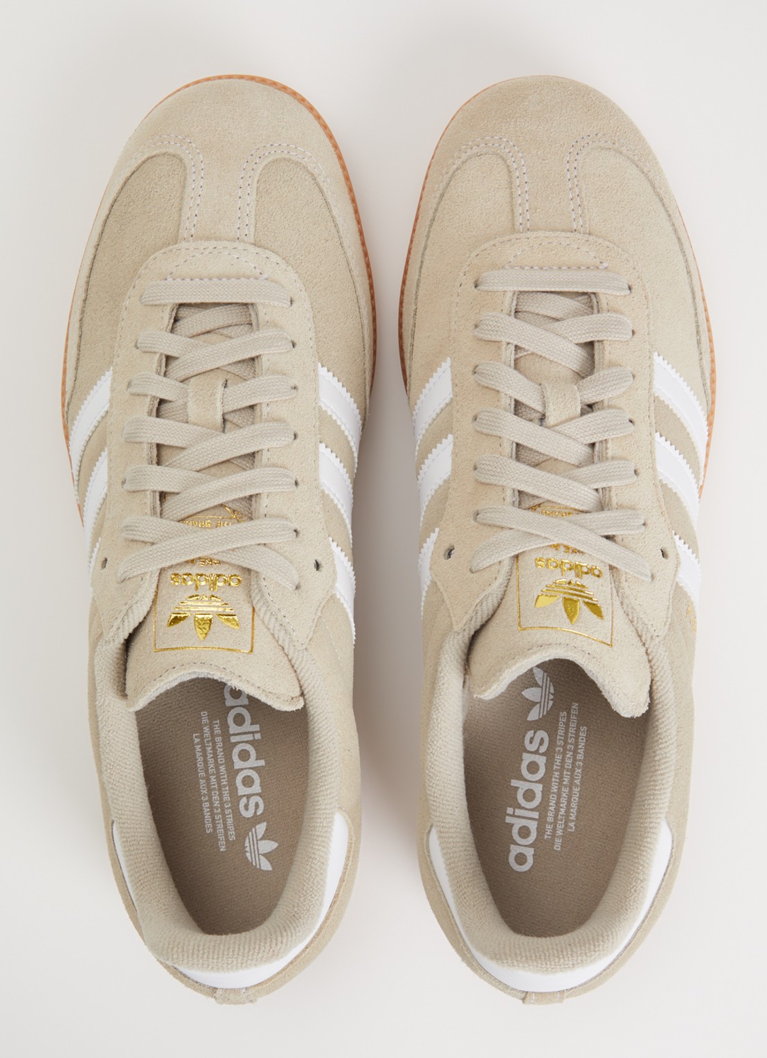 Adidas Samba OG sneaker met logo - detail 2 khaki