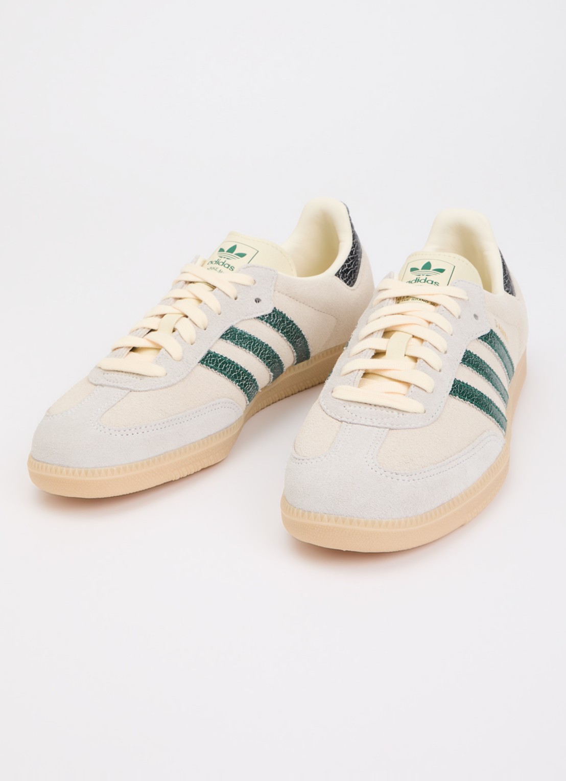 Adidas Samba OG sneaker met logo - detail gebroken wit