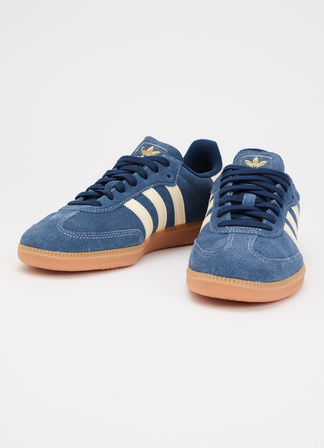 Adidas Samba OG sneaker met logo - detail blauw