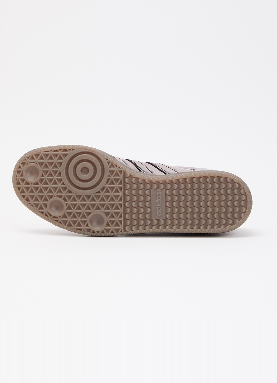 Adidas Samba OG sneaker van leer met lakfinish - detail 3 zwart