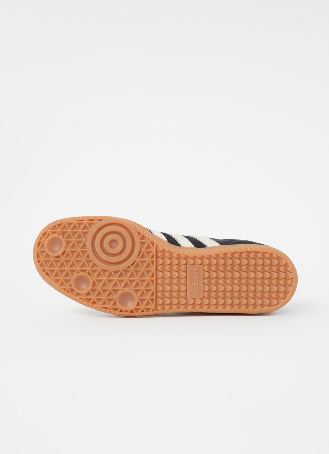 Adidas Samba OG sneaker van leer met suède details  - detail 5 zwart
